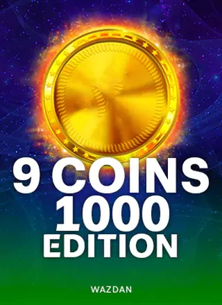 ภาพจากหน้าเกมเกมสล็อต 9 Coins 1000 Edition จากค่าย Wazdan