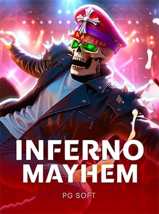 ภาพจากหน้าเกมเกมสล็อต Inferno Mayhem จากค่าย PG Soft