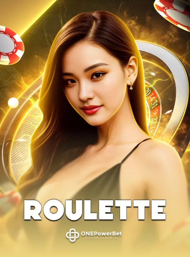 ตัวอย่างภาพโต๊ะรูเล็ตถ่ายทอดสด สตูดิโอ ONEPowerBet
