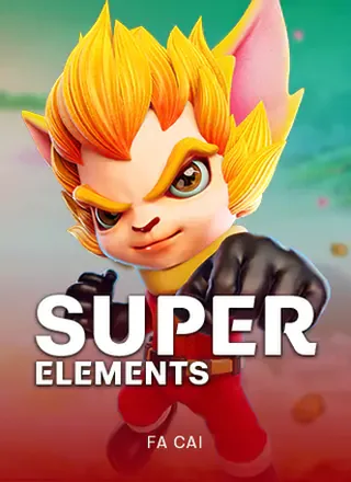 ตัวอย่างภาพเกมสล็อต Super Elements จากค่าย FaChai
